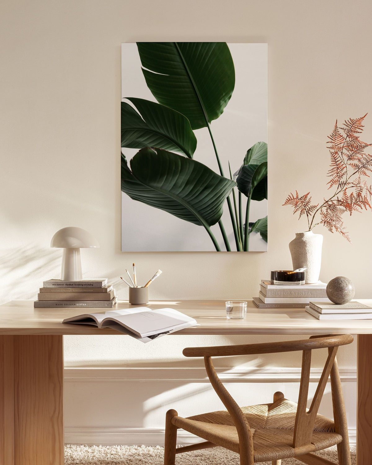 Strelitzia One Canvas print