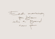 Soulful Blooming Print