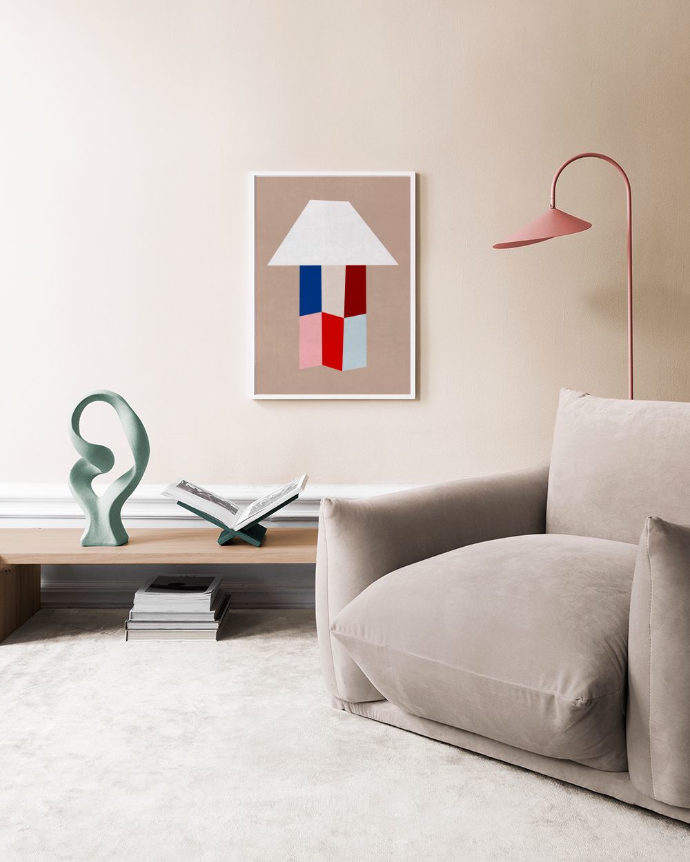 Graphic Lamp Print