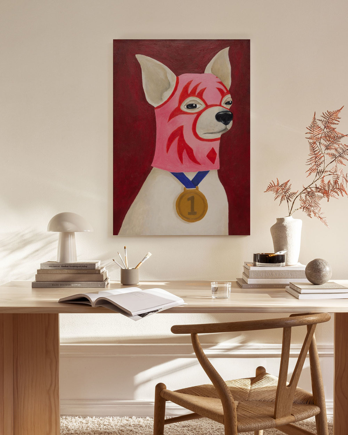 El Ganador Canvas print