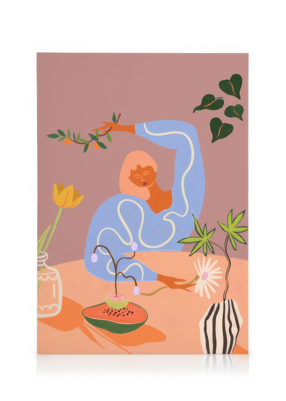 Arty Guava - Lay Hoon - Gardening Canvas print