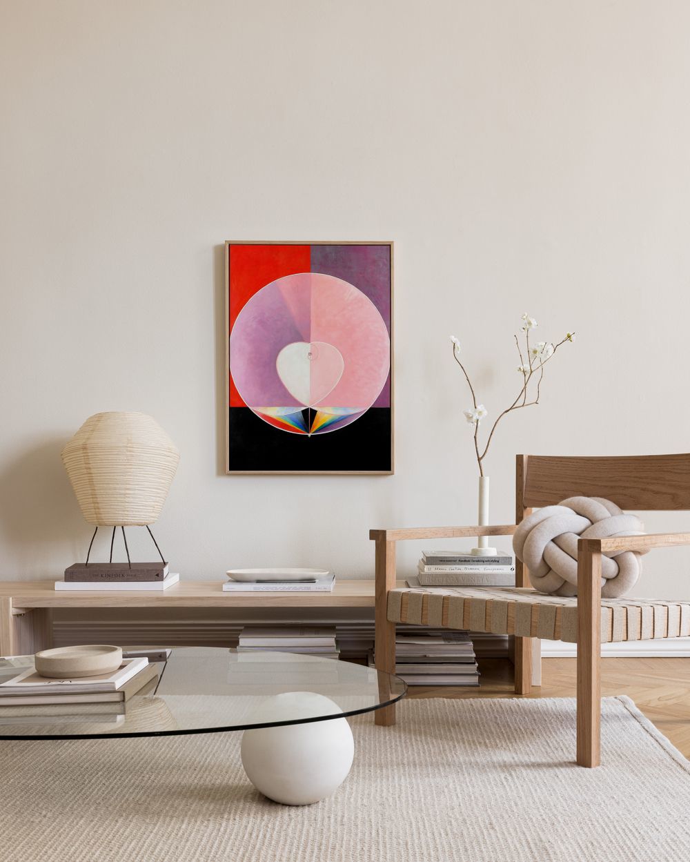 Canvas print - The Dove, No.2 by Hilma af Klint
