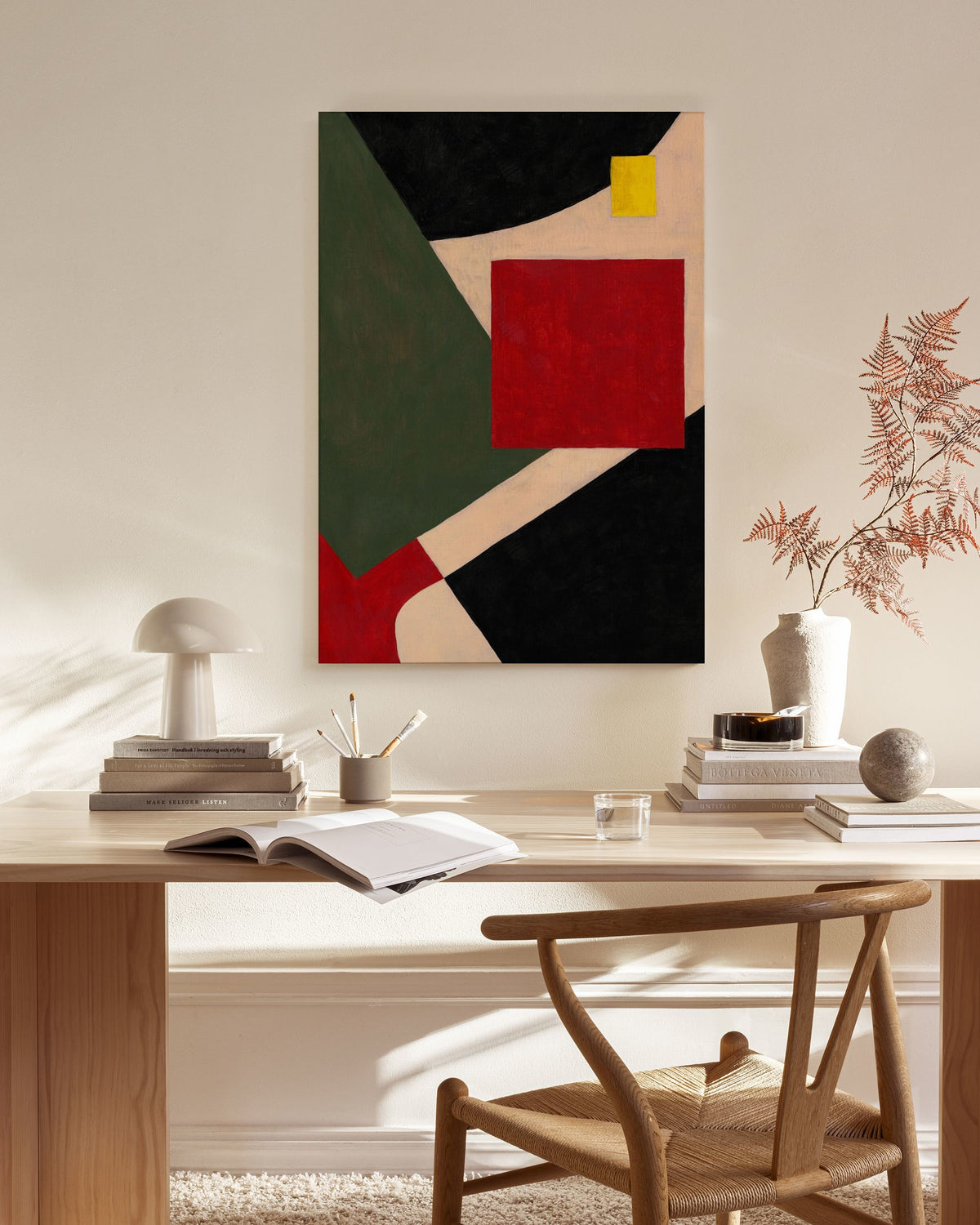 There She Is Canvas print