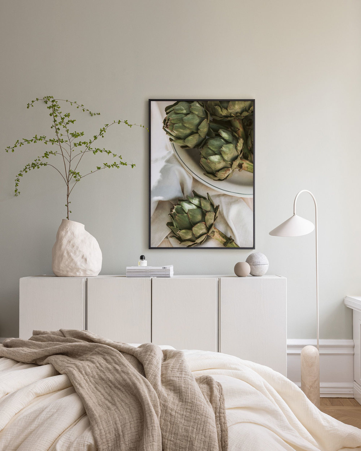 Artichoke in Sunlight Canvas print