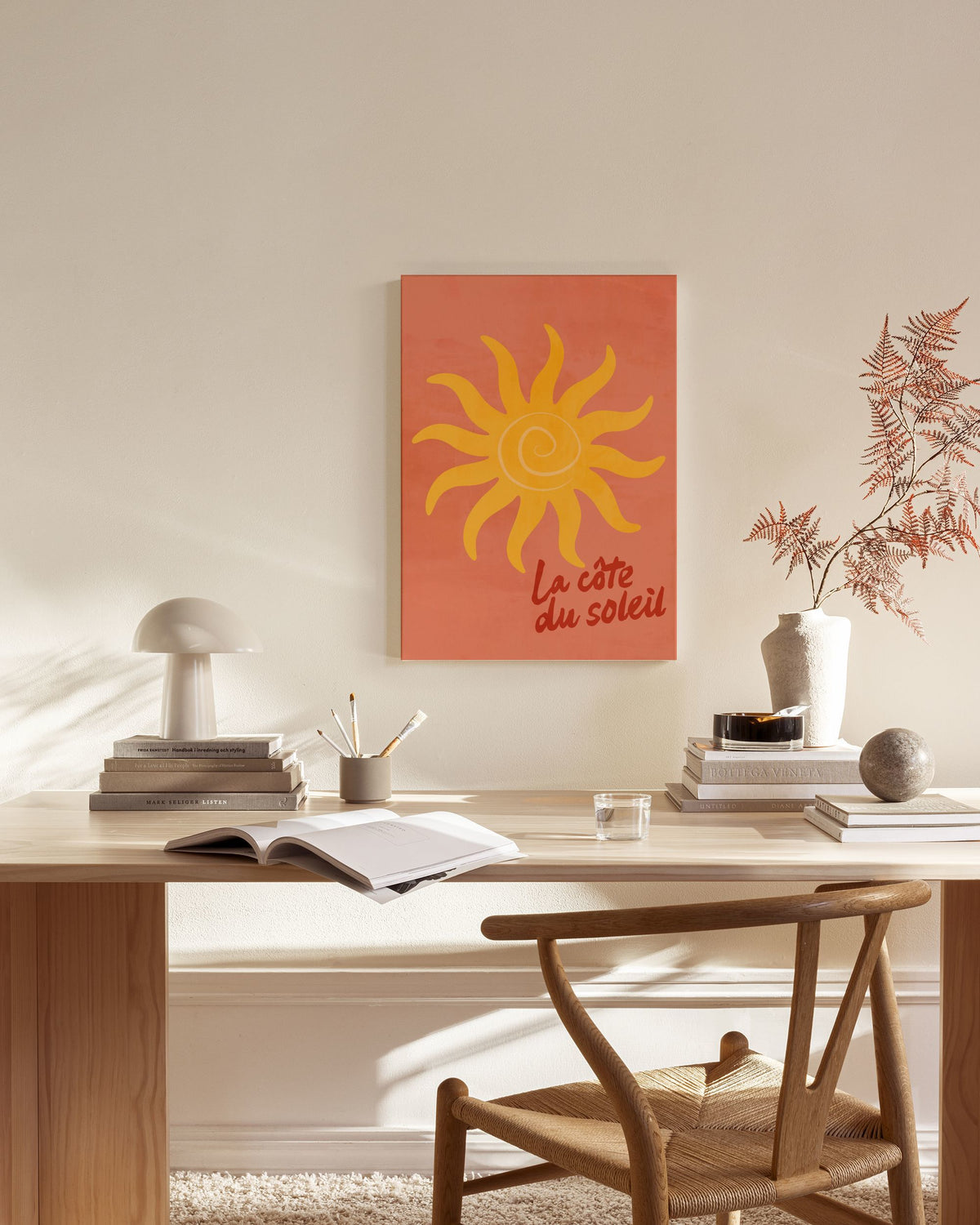 La Côte du Soleil Lienzo