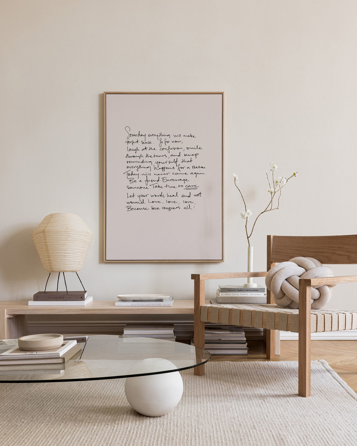 The Letter Canvas print