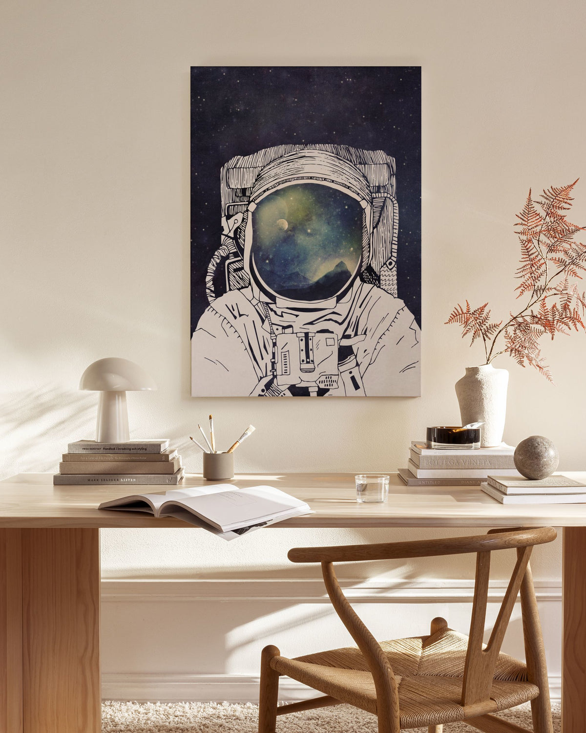 Dreaming of Space Canvas print