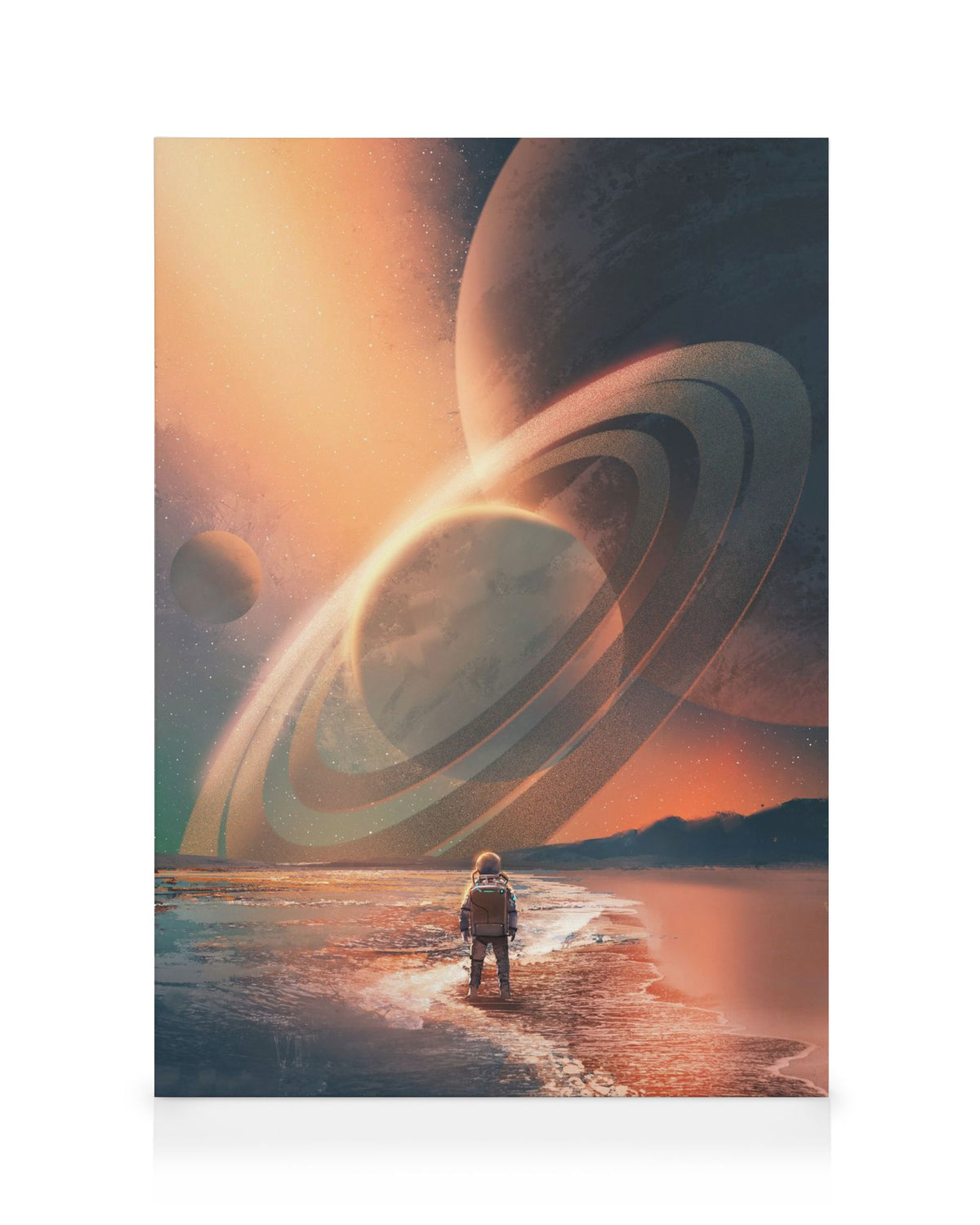 Planets In Sky Canvas print