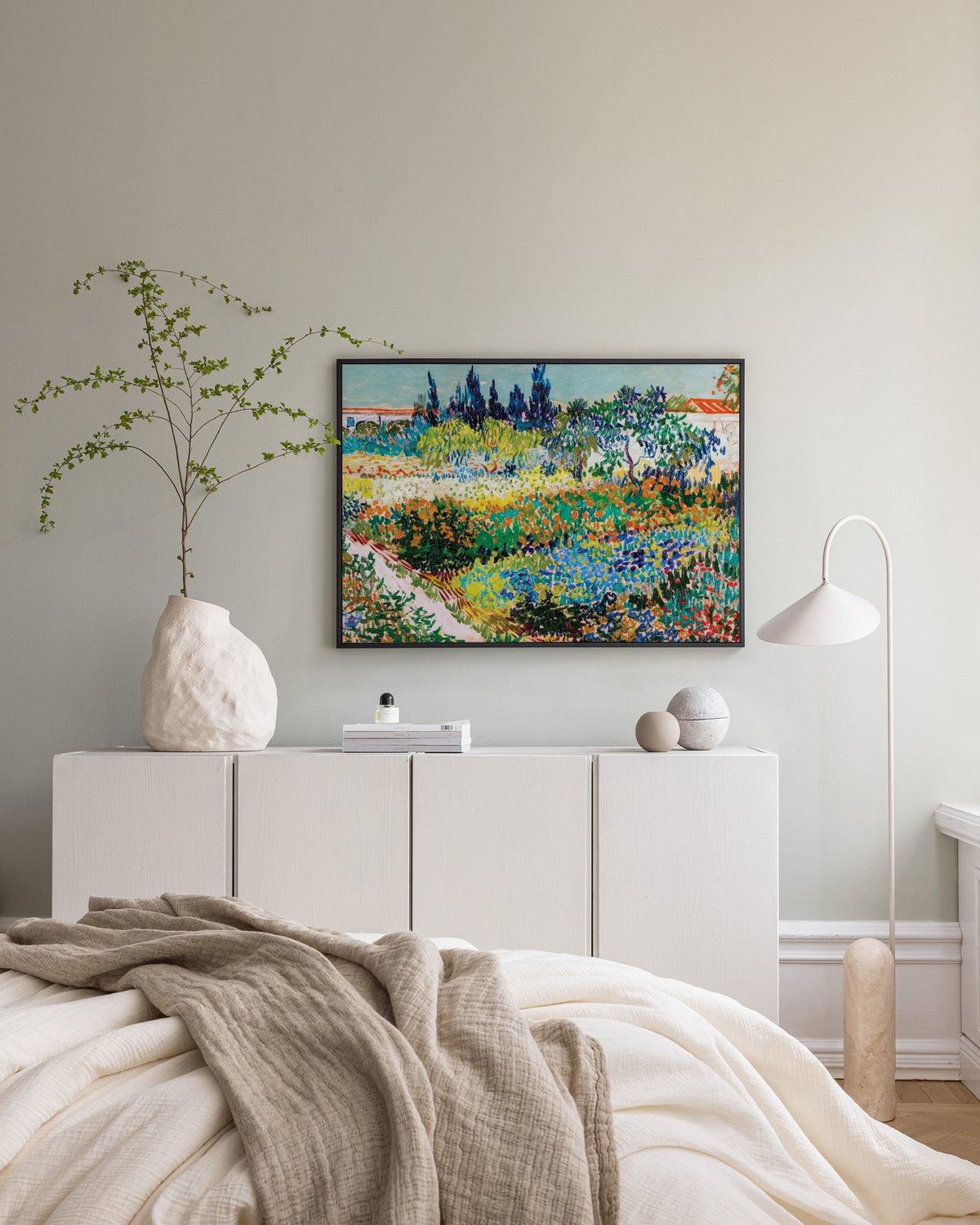 Van Gogh - Garden at Arles Landscape Canvas print