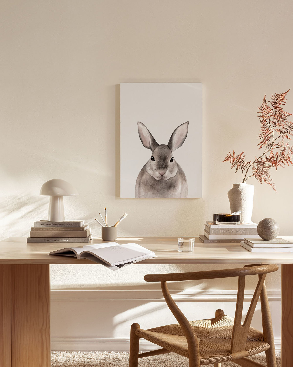 Little Rabbit Canvas print