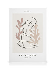 Art Figures No1 Canvas print