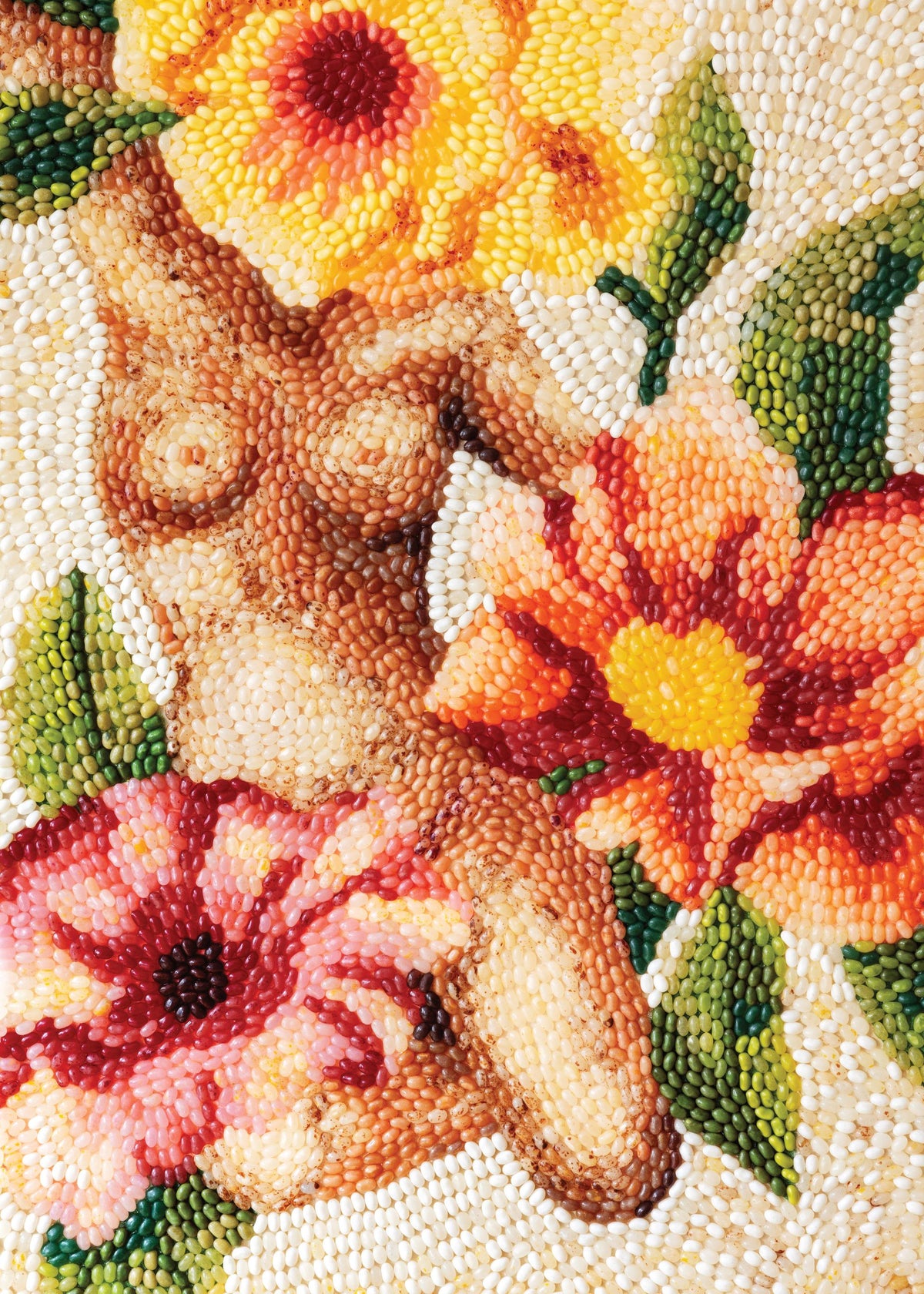 Candy Garden - Floral Figure Print