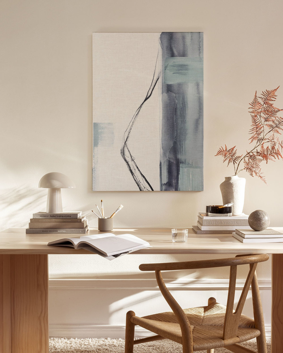 Calm Abstract Canvas print
