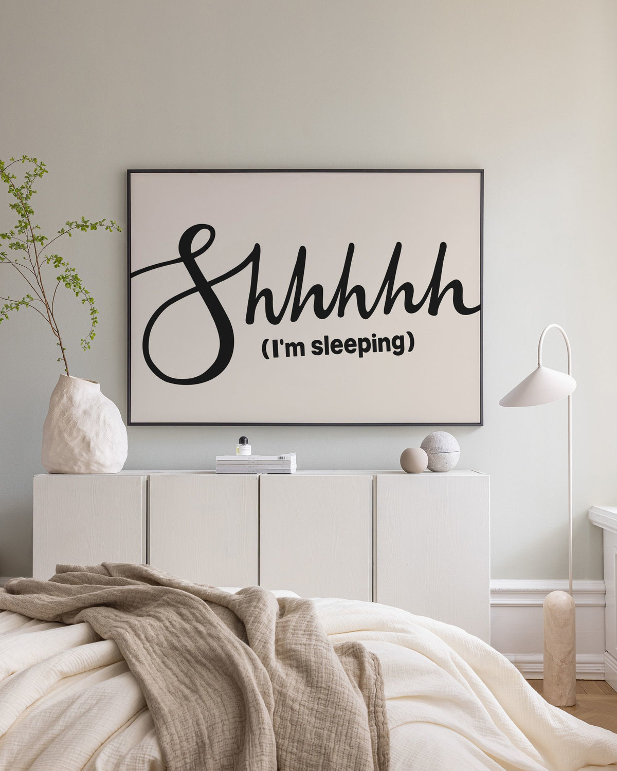 I'm Sleeping Canvas print