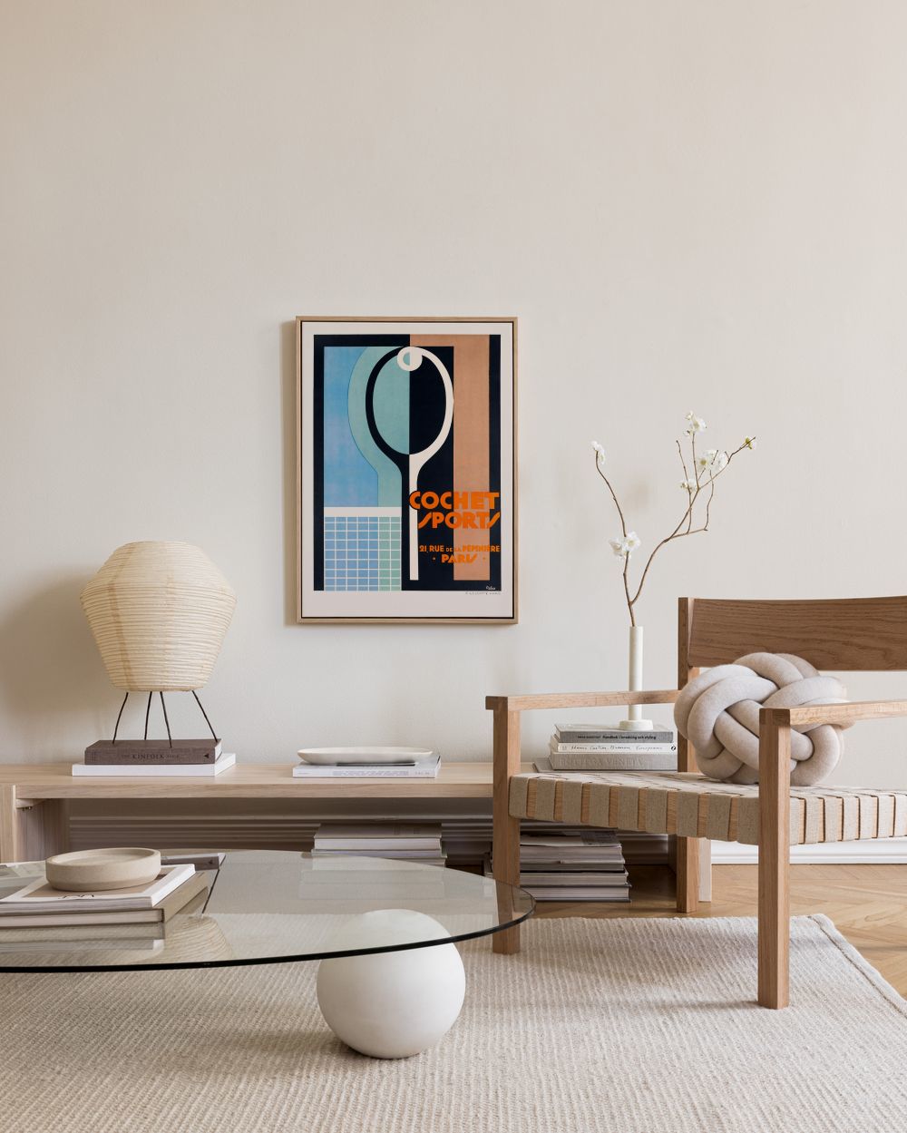 Vintage Tennis Canvas