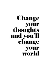 Change Your Thoughts, Prints