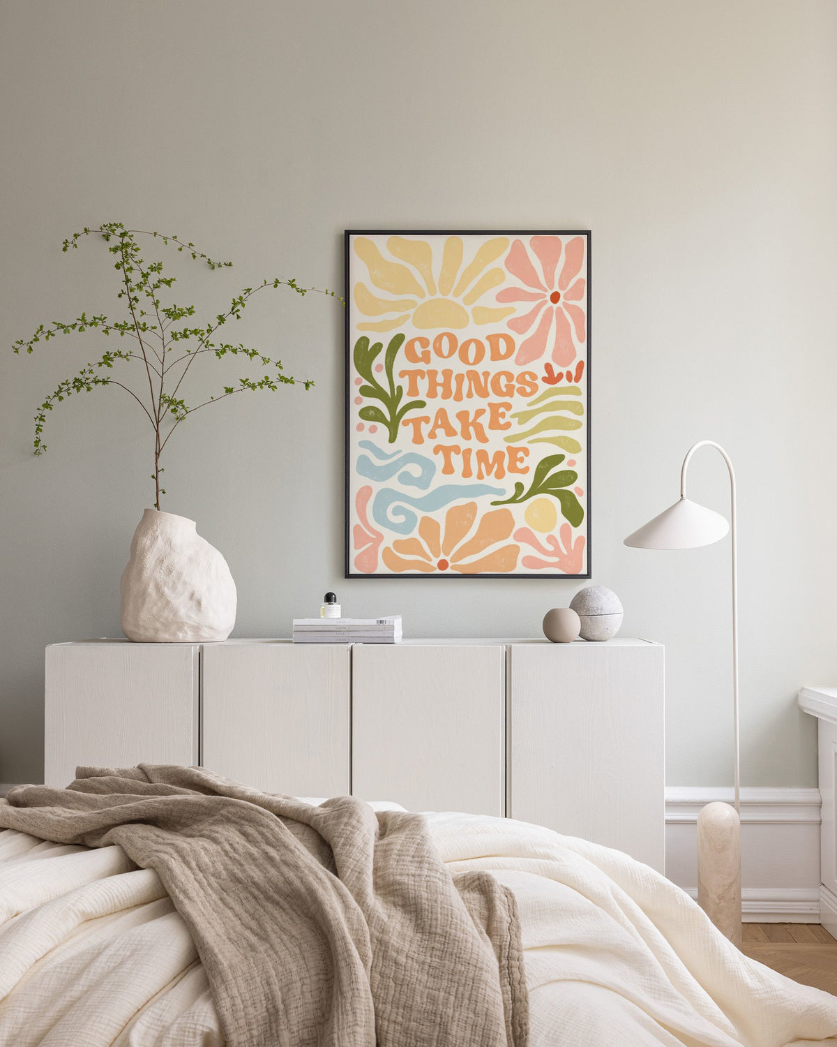 Good Things in Pastel Canvas print
