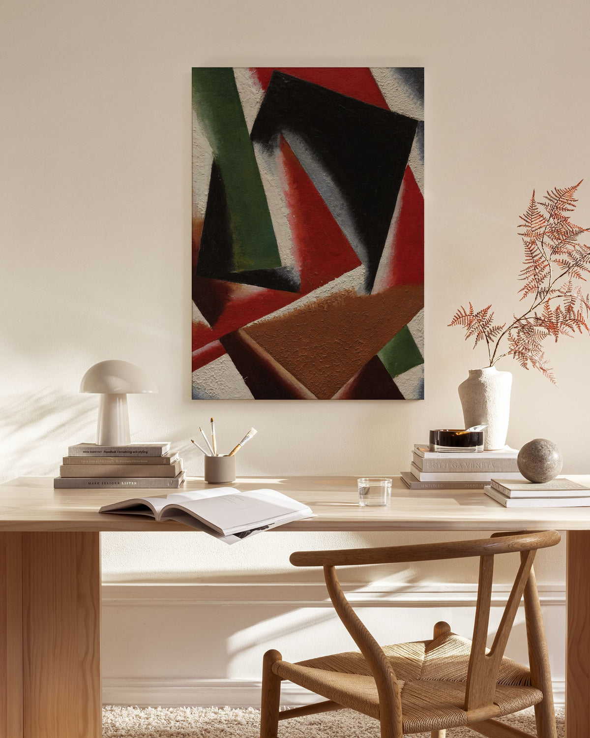 Lyubov Popova - Painterly Architectonics Canvas print
