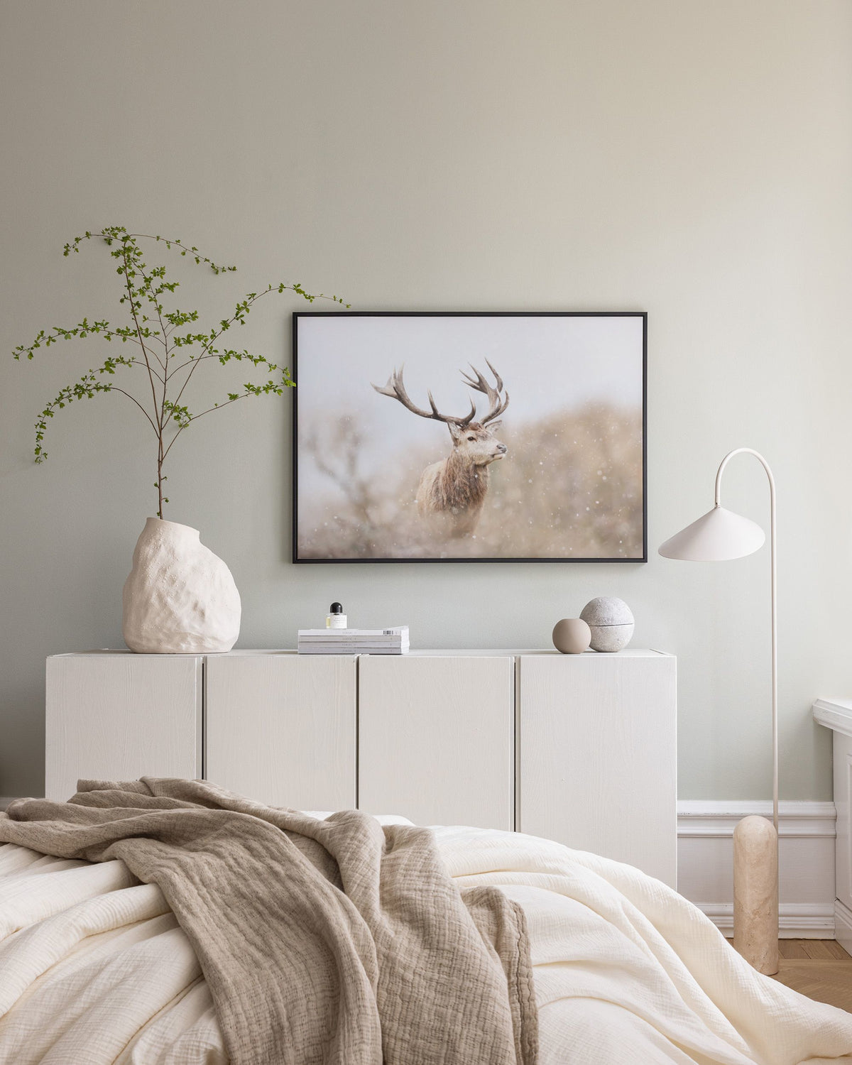 Majestic Reindeer Canvas print