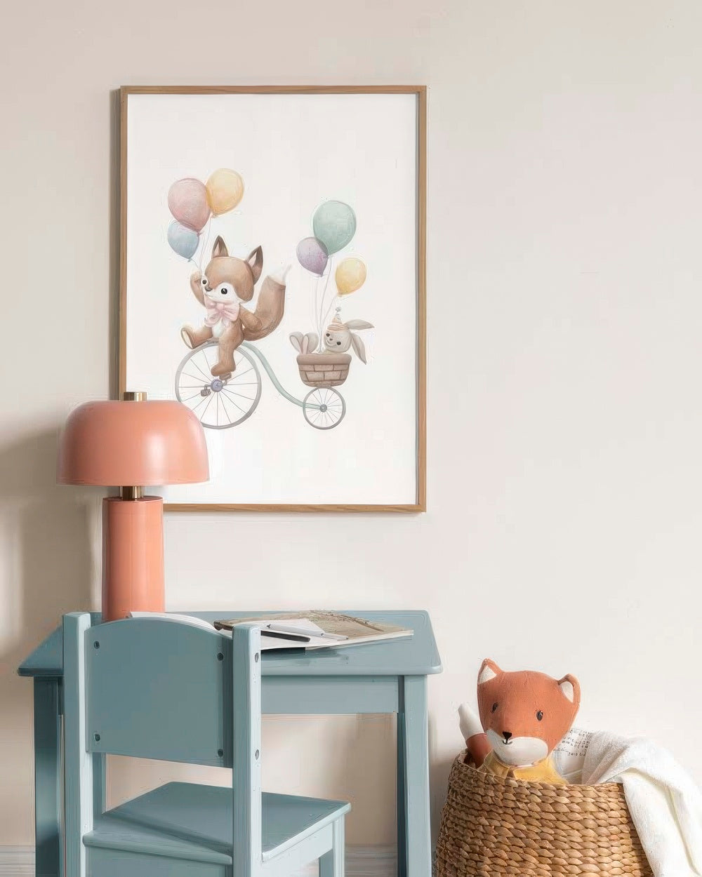 Biking Buddies Print