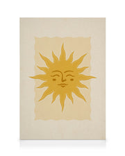 Warming Sun Canvas print