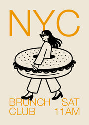 NYC Brunch Club No2 Print