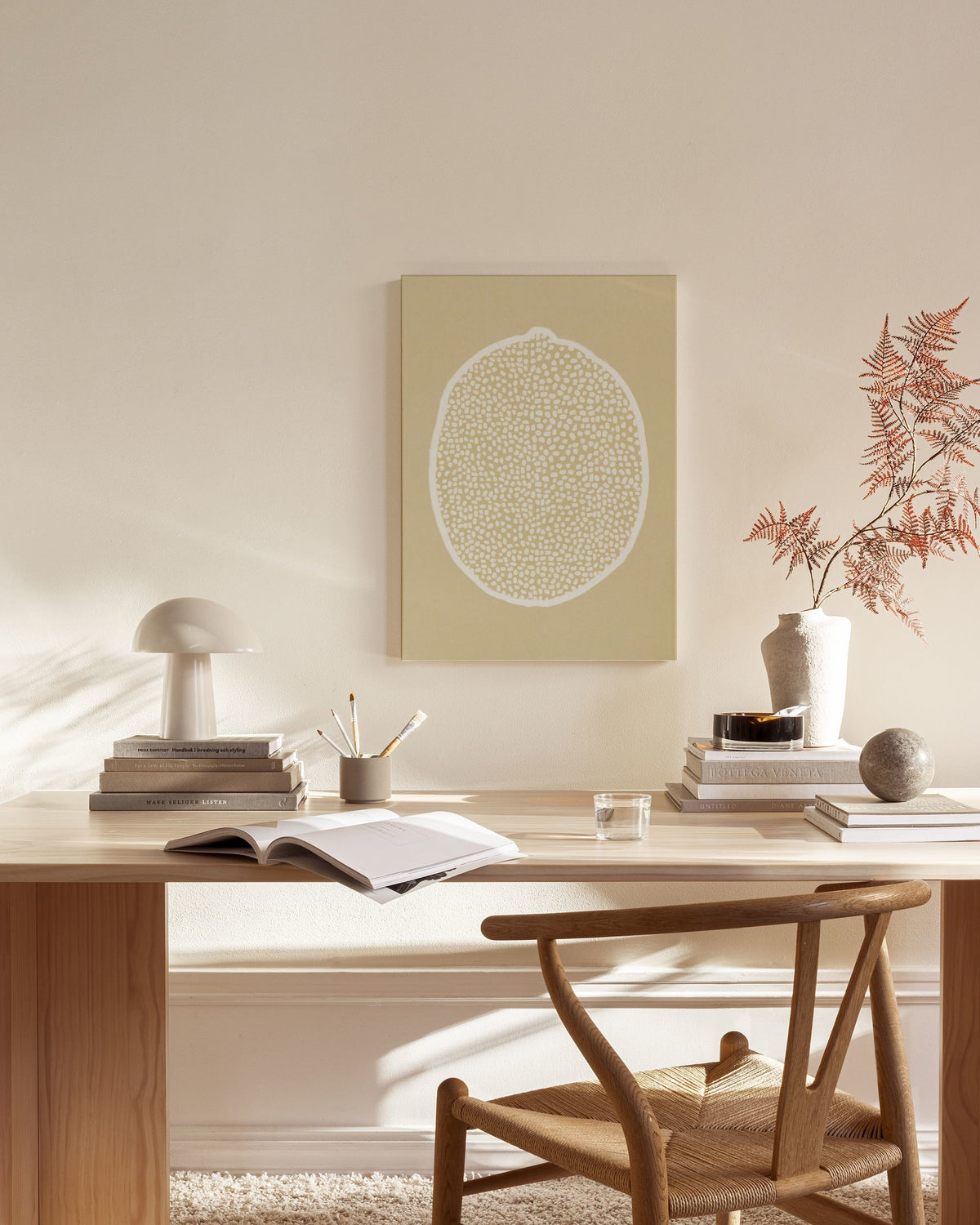Julia Hallström Hjort - Citrus Limon Canvas print