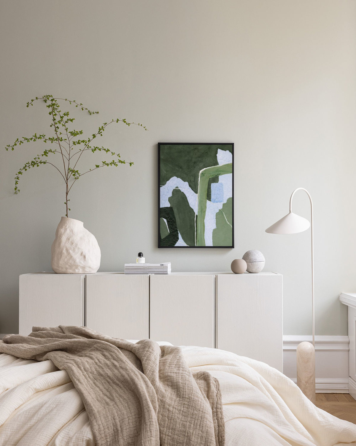 Muted Motion Canvas print