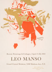 Leo Manso - Paintings and Collages Print