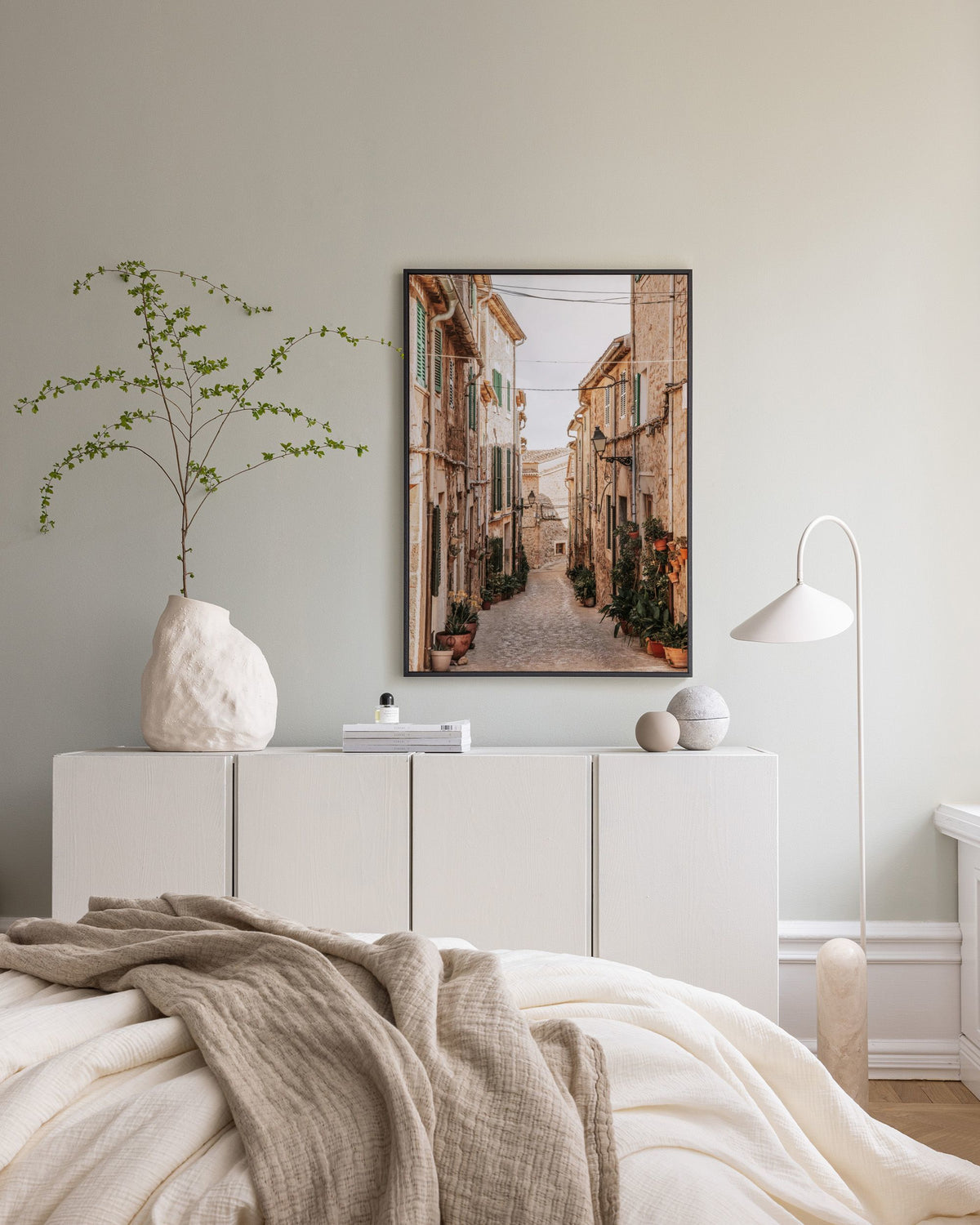 Valldemossa Alley Canvas print