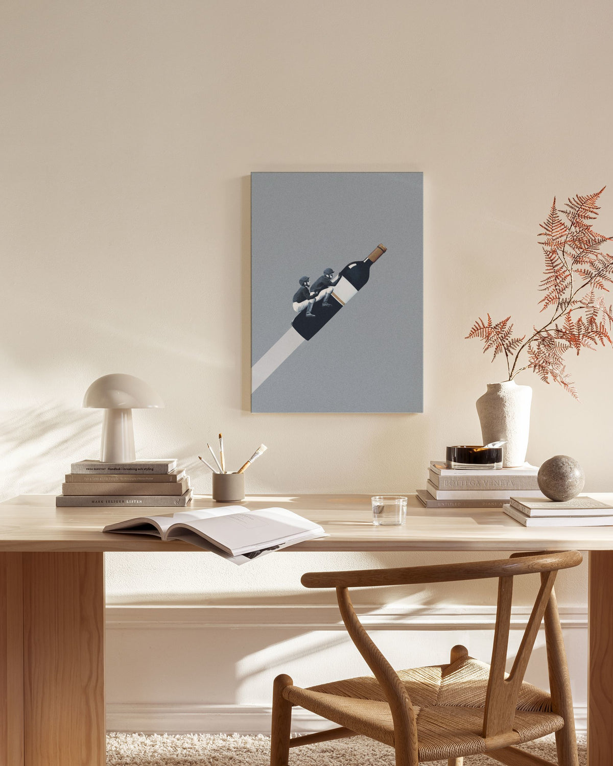 Maarten Leon - We Ride Until Dawn Canvas print