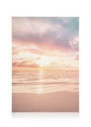 Pastel Sky Beach No1 Canvas print