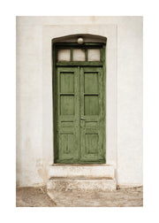 Green Entrance Print