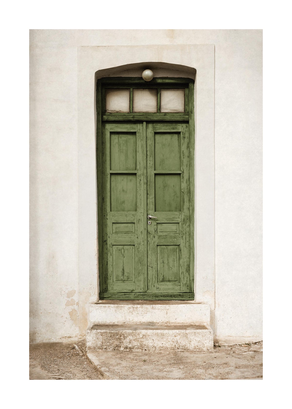 Green Entrance Print
