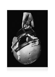 American Football Helmet Canvas print