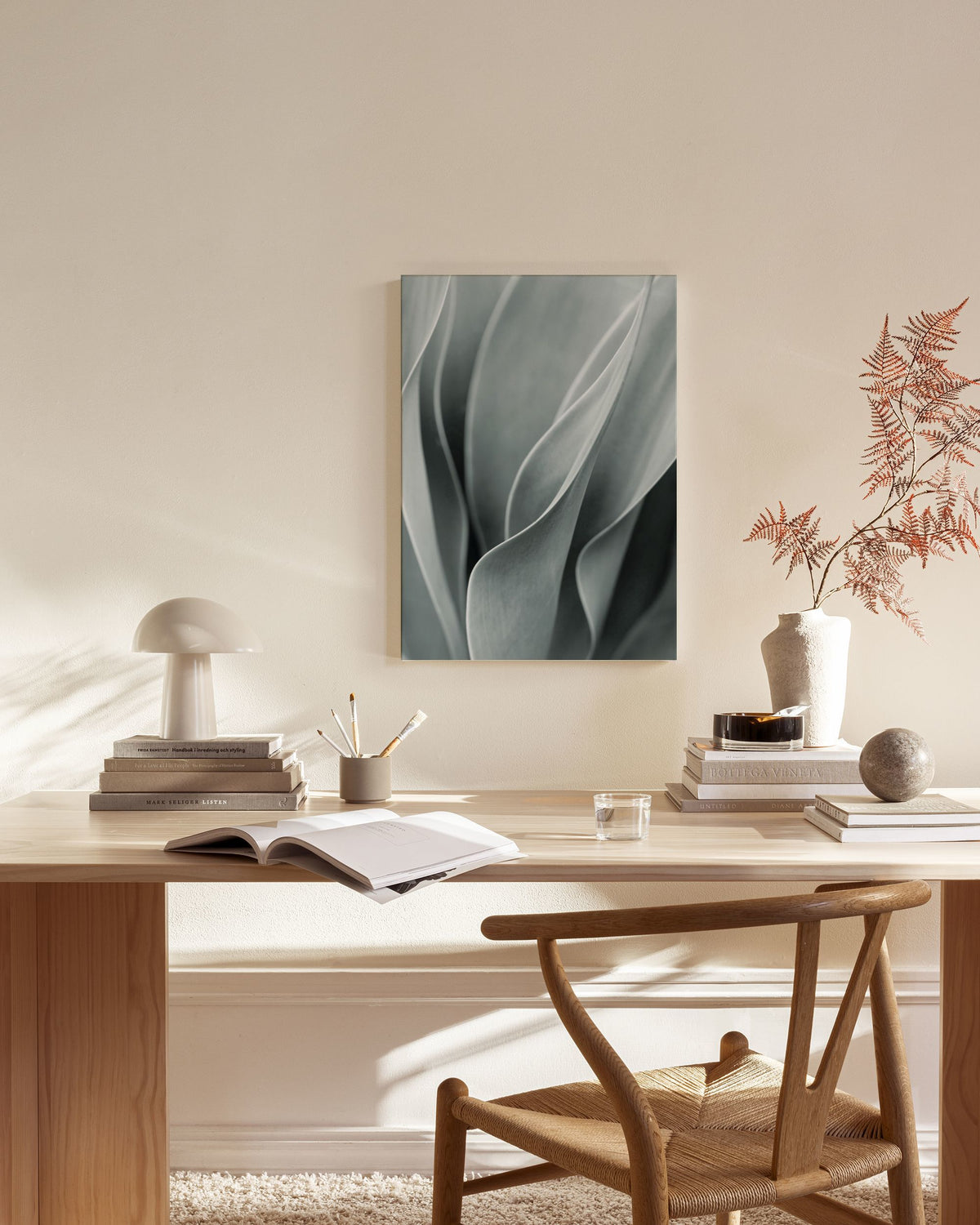 Agave Leaves No3 Canvas print