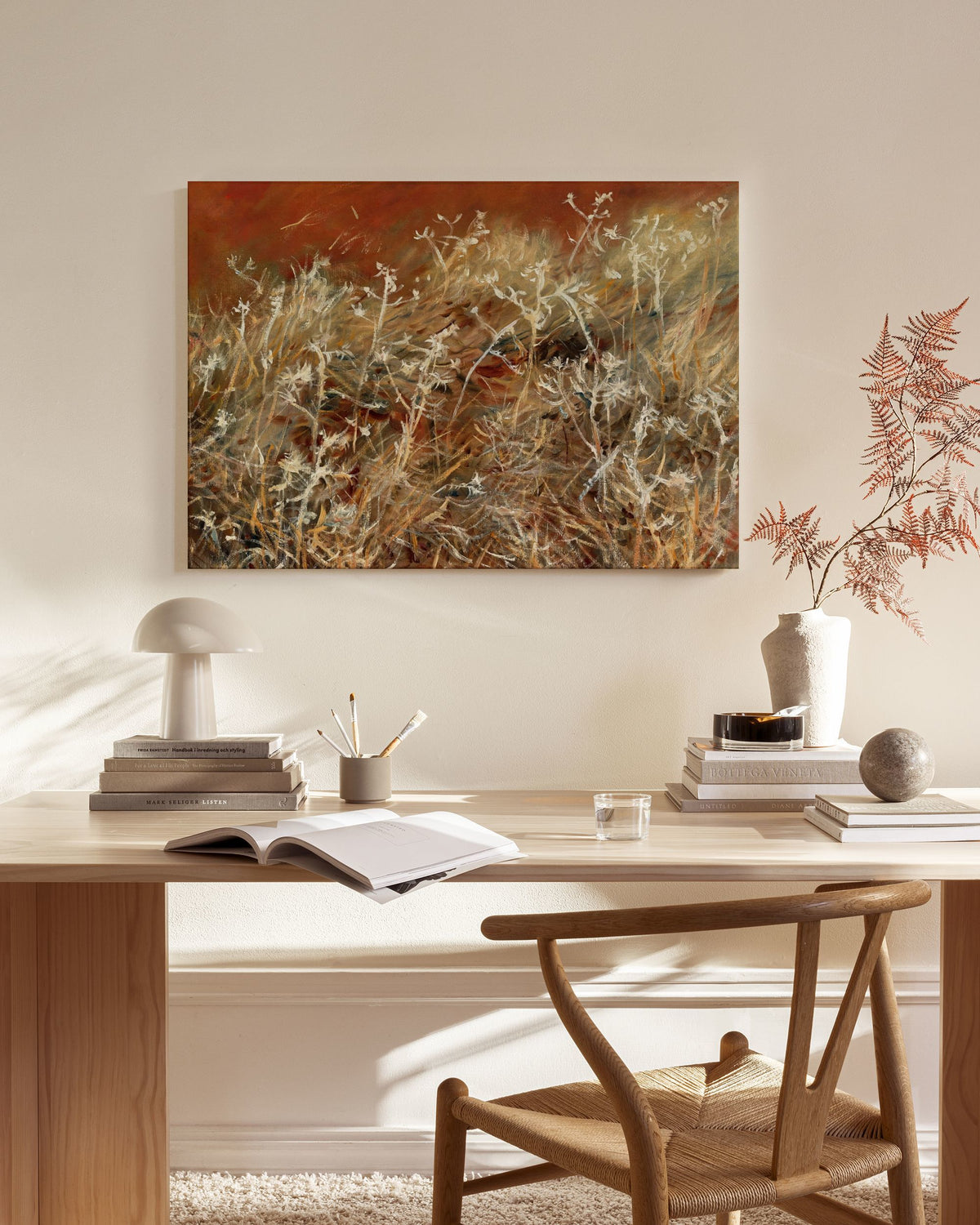 John Singer Sargent - Thistles Canvas print