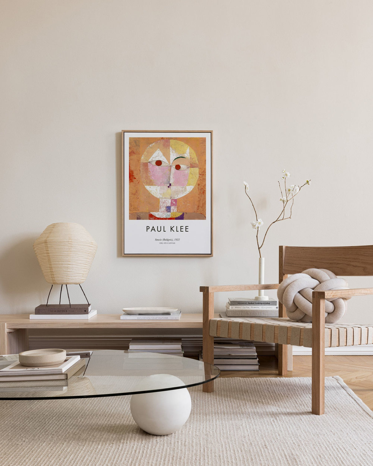 Paul Klee - Senecio (Baldgreis) Canvas print