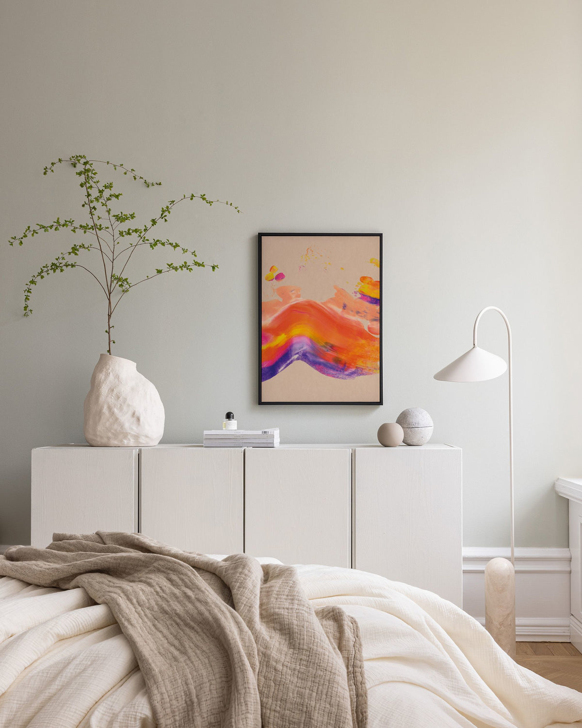 Sunset Stroke No2 Canvas print