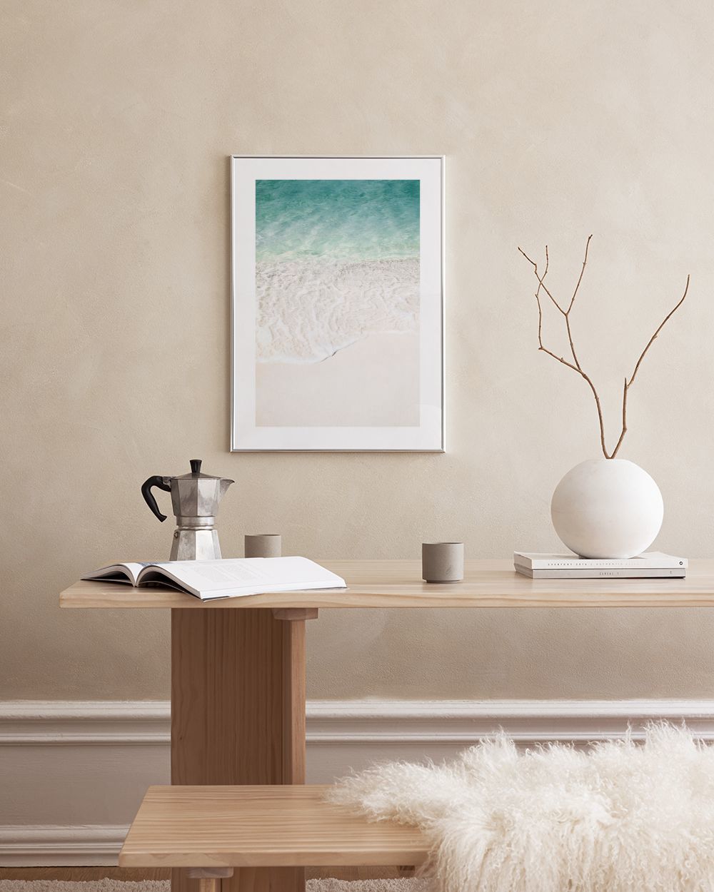 Ocean Touch Print