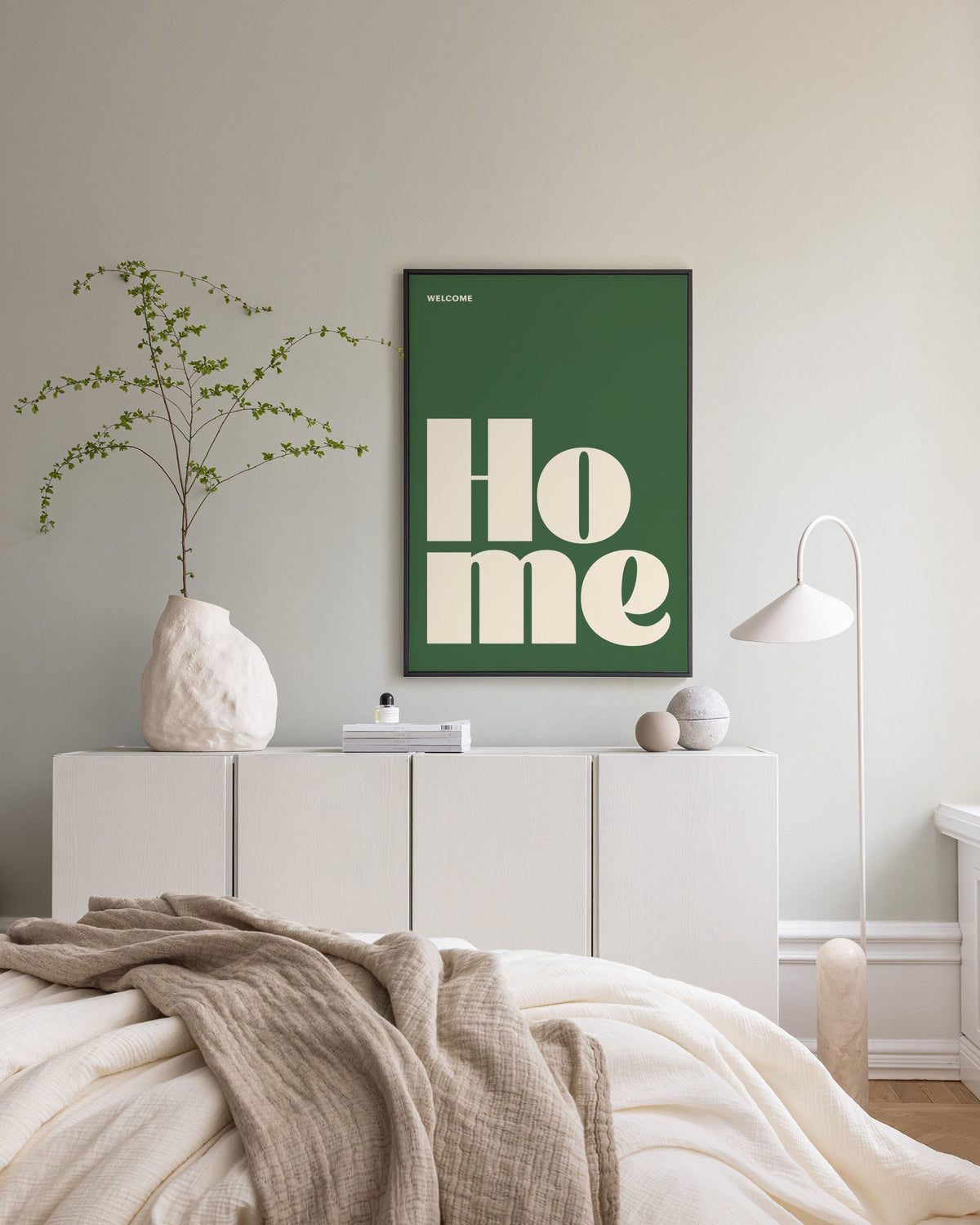 Welcome Home Canvas print