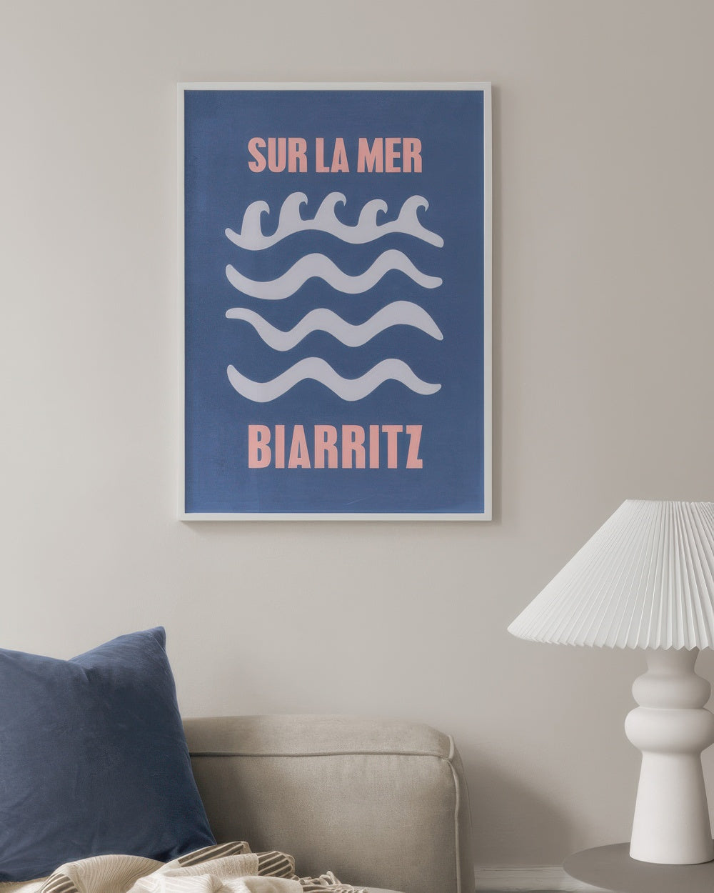 Graphic Biarritz Print