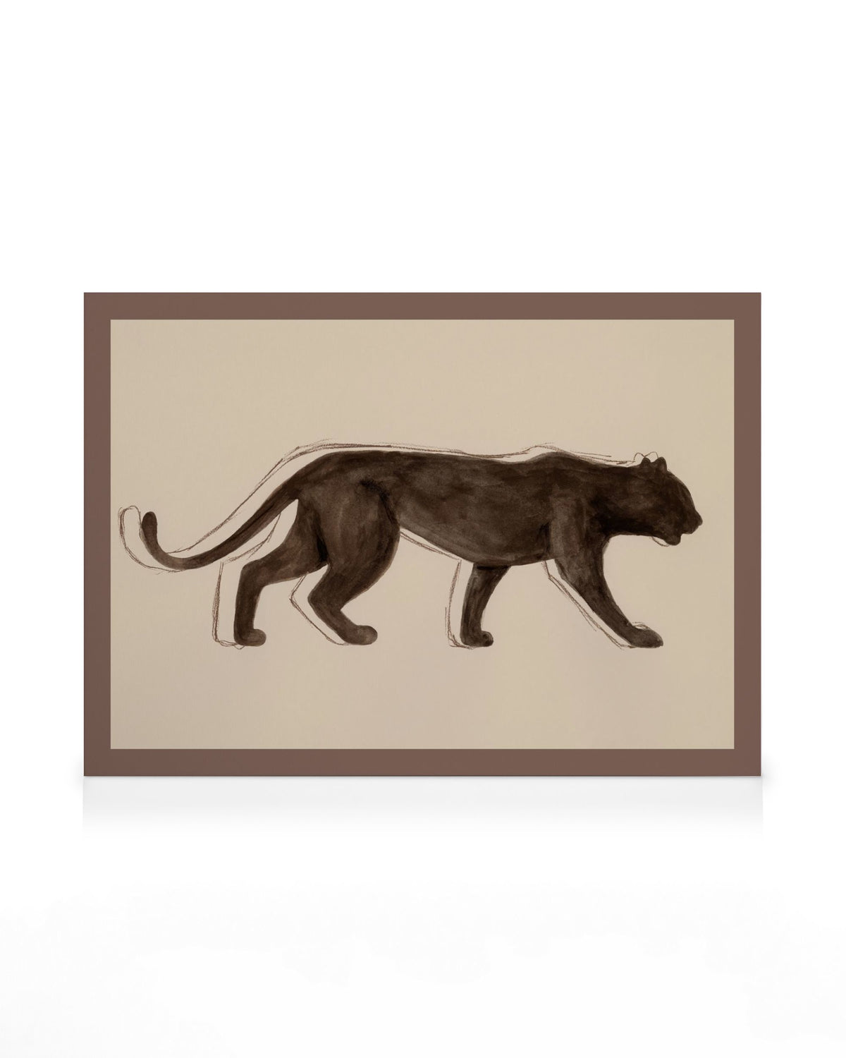 Stride Canvas print
