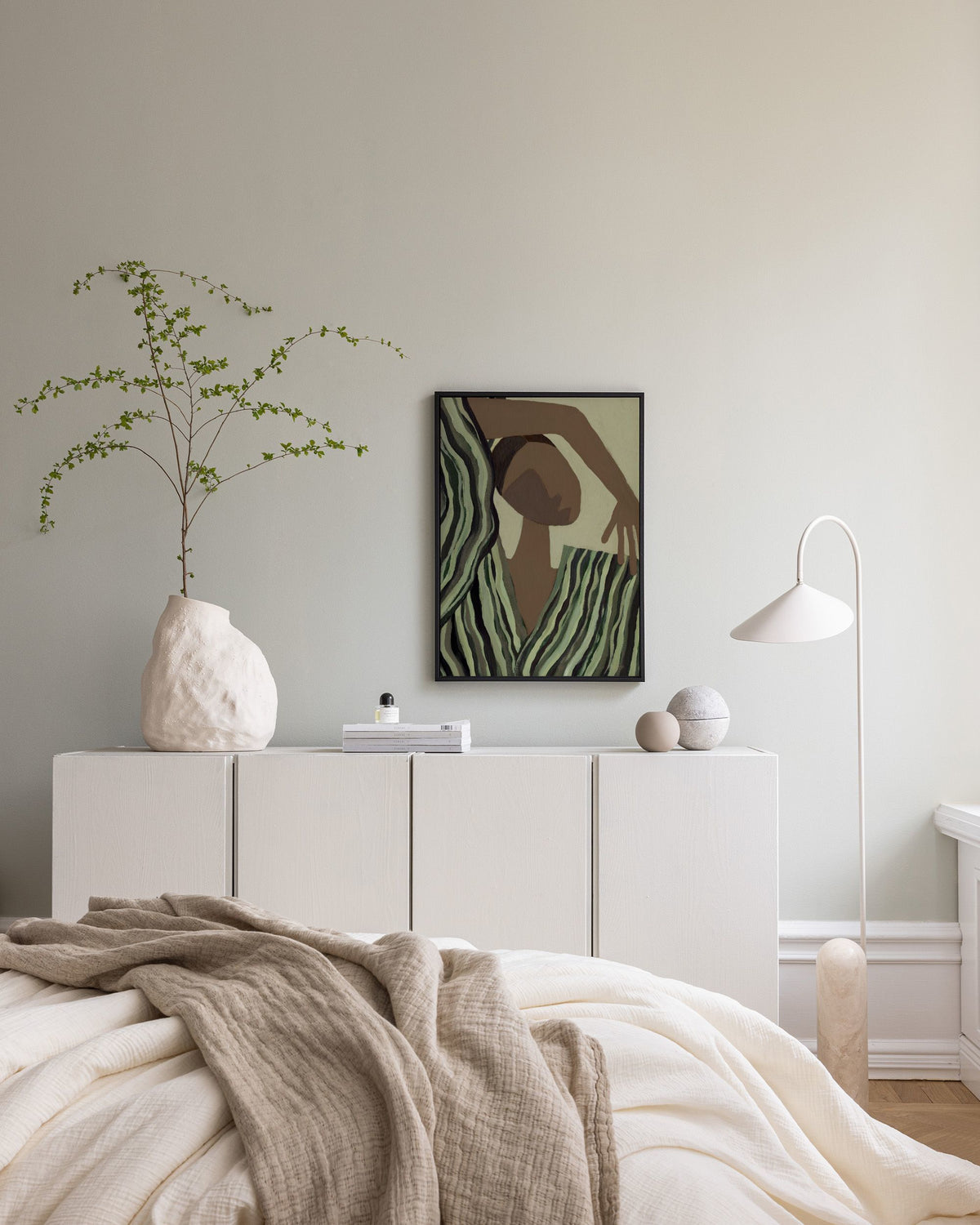 Soft Contour Canvas print