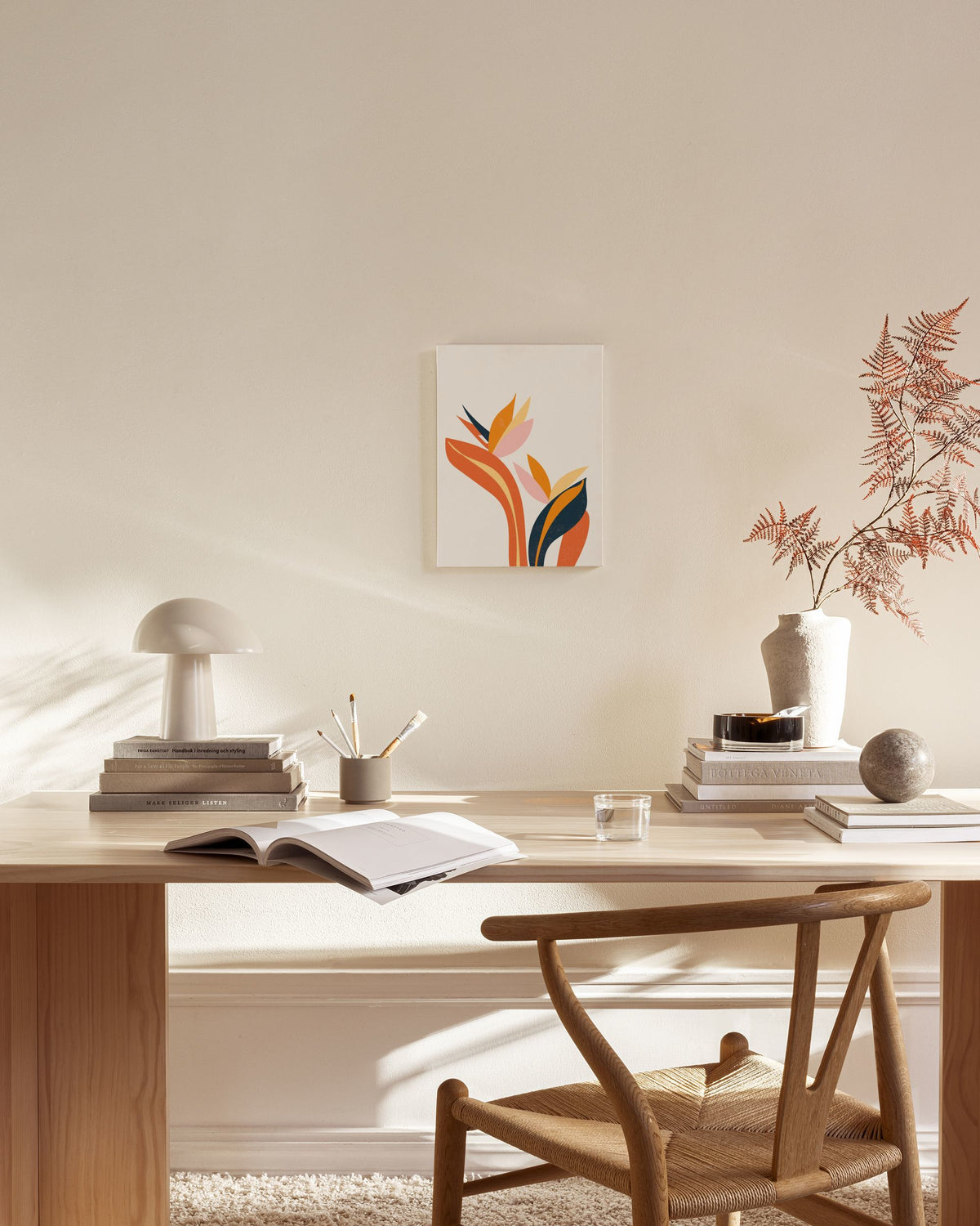 Le Jardin No6 Canvas print