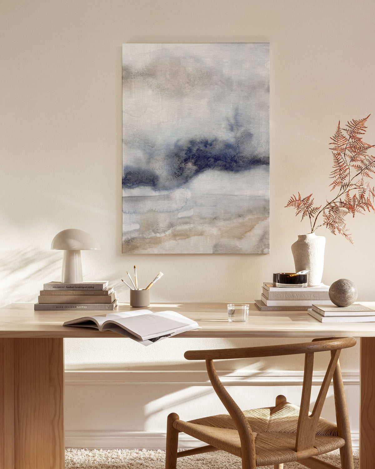 Watercolor Scenery No2 Canvas print