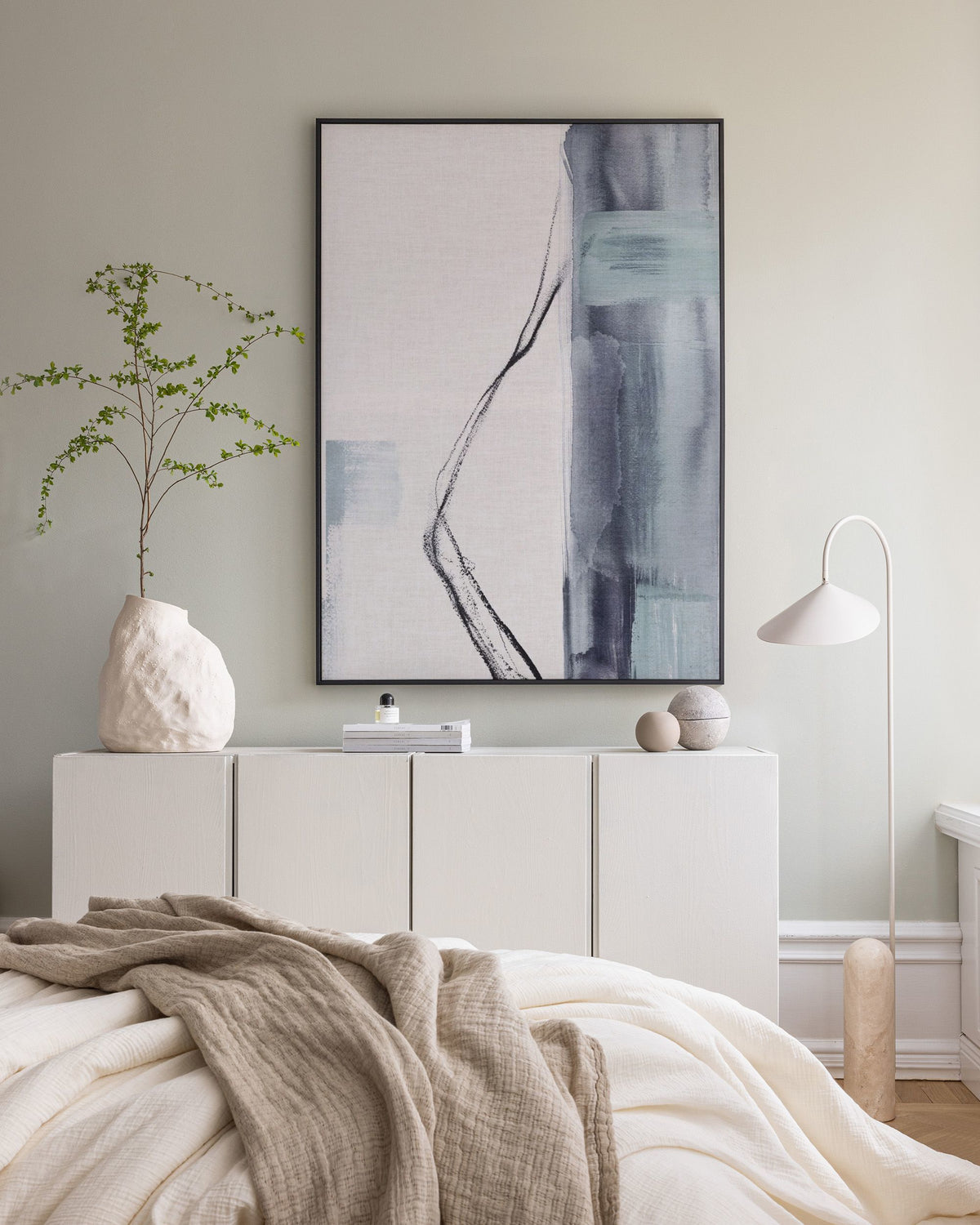 Calm Abstract Canvas print