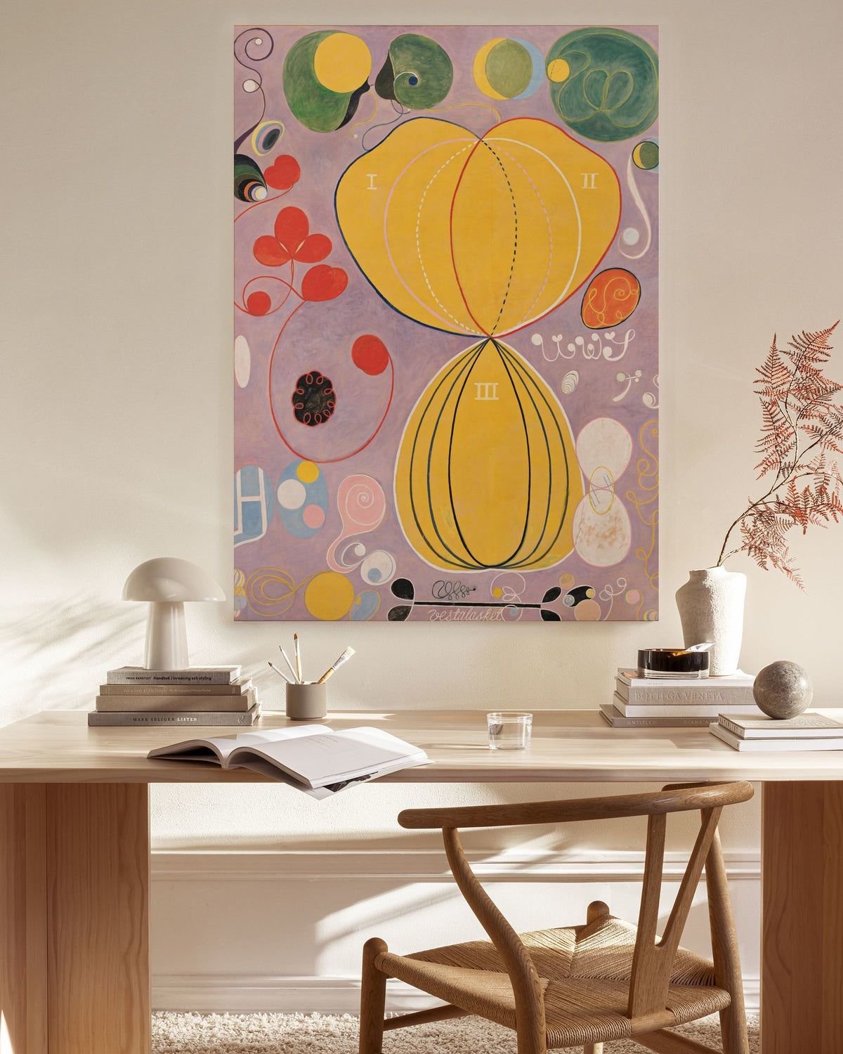 Canvas print - The Ten Largest, Adulthood, No.7 by Hilma af Klint