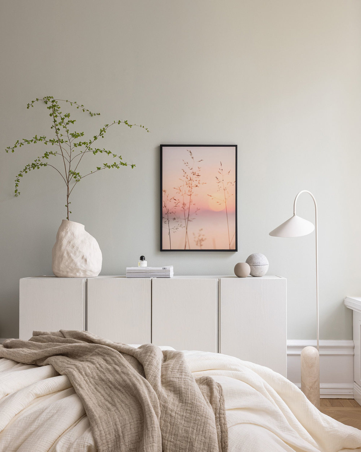 Pastel Sunset Canvas print