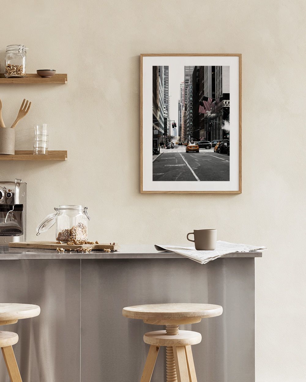 New York Street Print